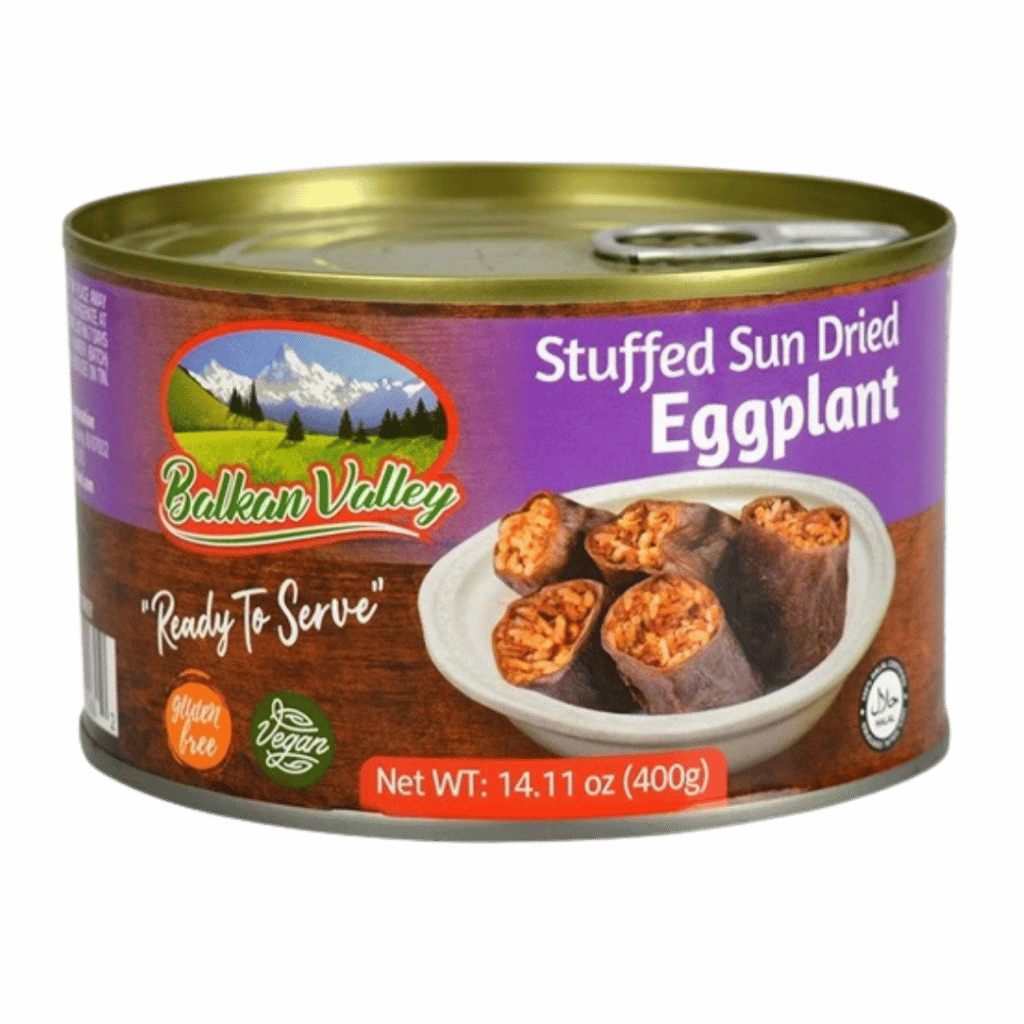 Balkan Valley Stuffed Sun Dried Eggplant 400 g buy online USA - 1